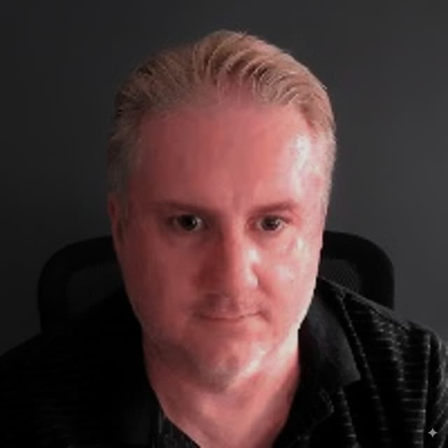 Friendly robot waving